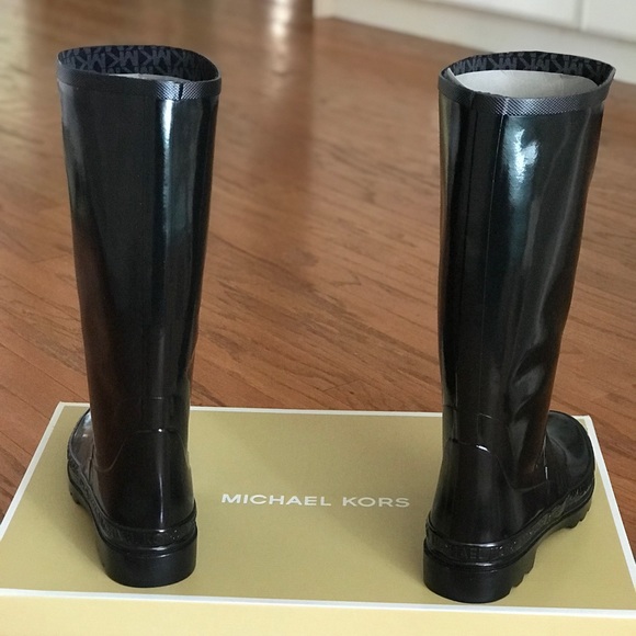 NWT - Michael Kors Baxter Rain Boots - Picture 3 of 8